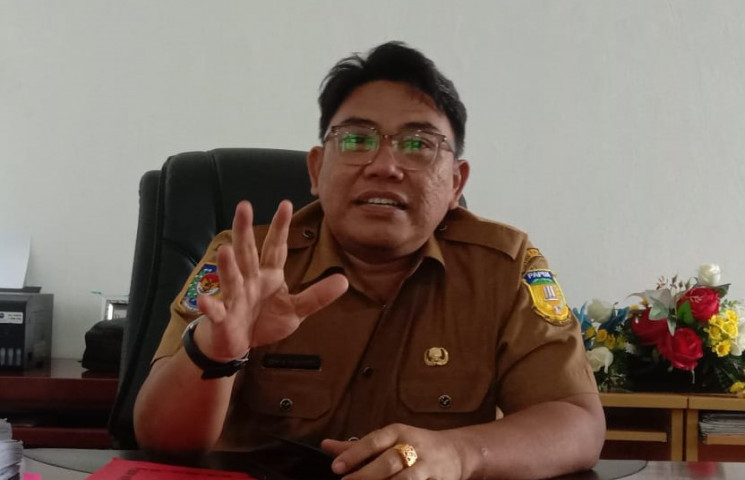 Diskominfo Pasang Videotron di Anjungan Papua TMII